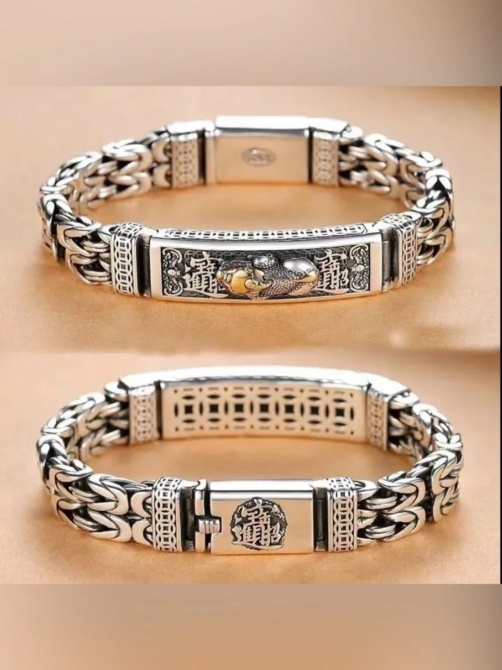 Fabulous bracelet 925 silvery